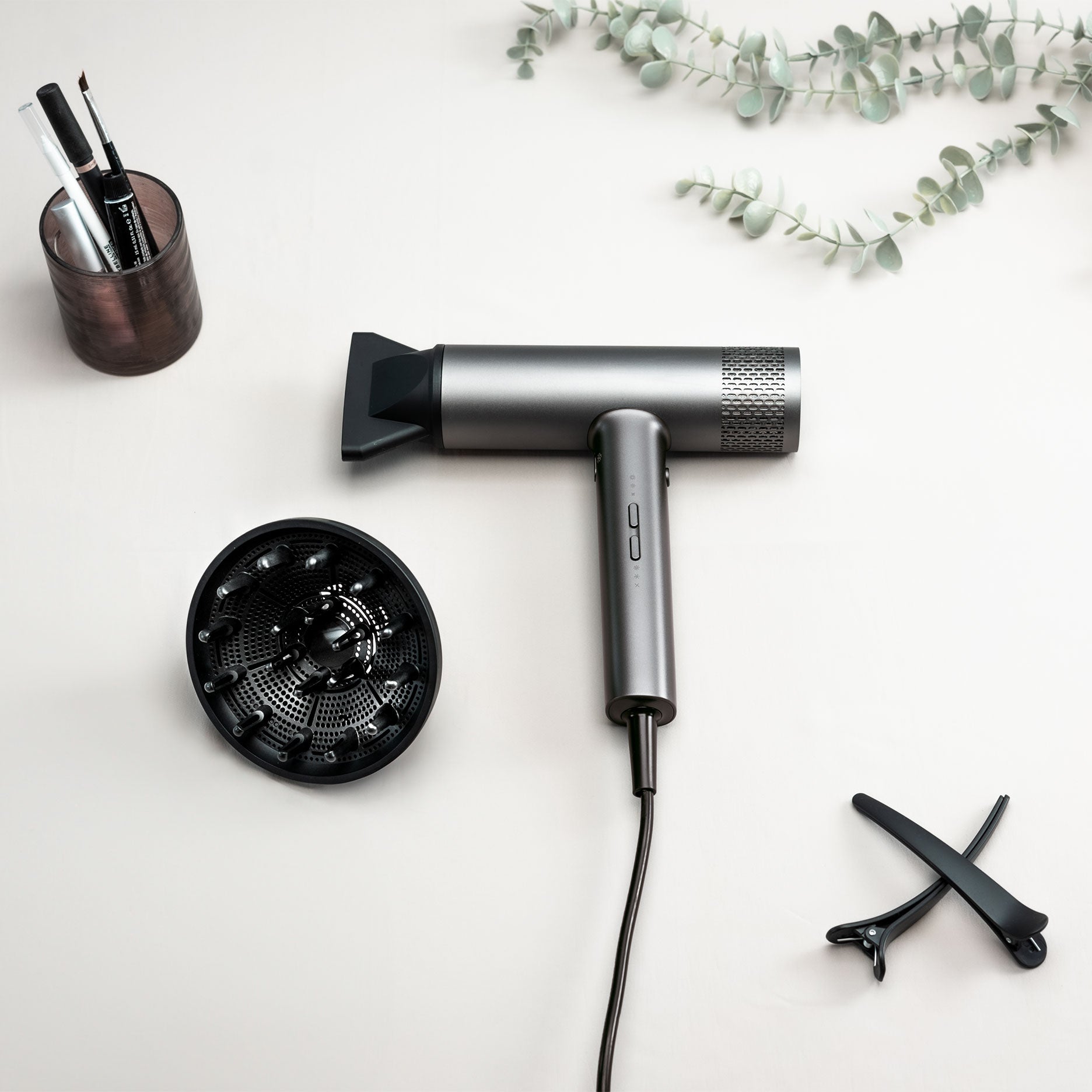 Hårtørrer m/diffuser 2000W